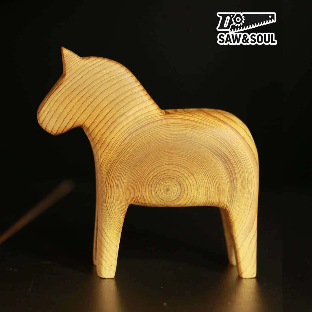 SL2157 Bandsaw Dala Horse Plan - PDF File