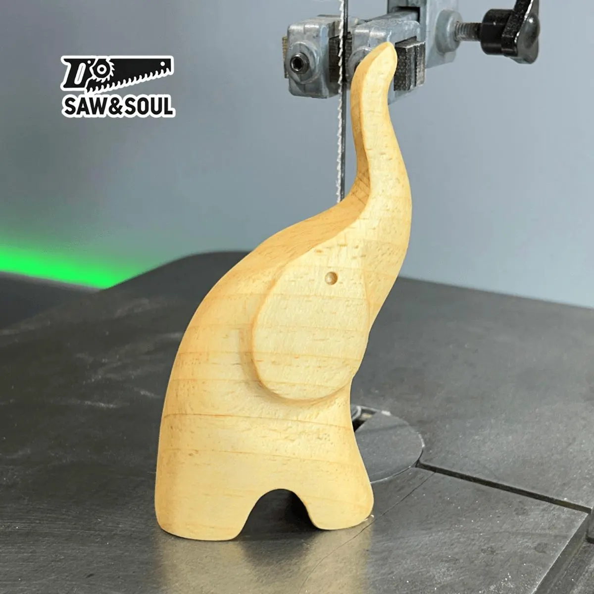 SL2006 Bandsaw Elephant Snuffy Plan--PDF file
