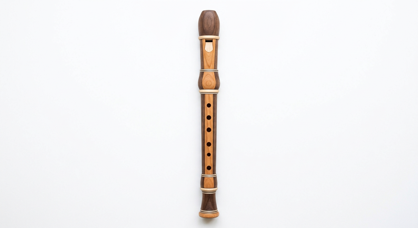 Flute Intarsia Portrait